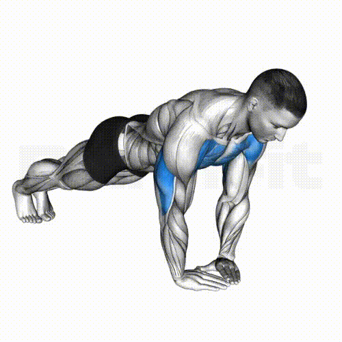 Flexiones diamante para triceps, ejercicio de calistenia sin equipo